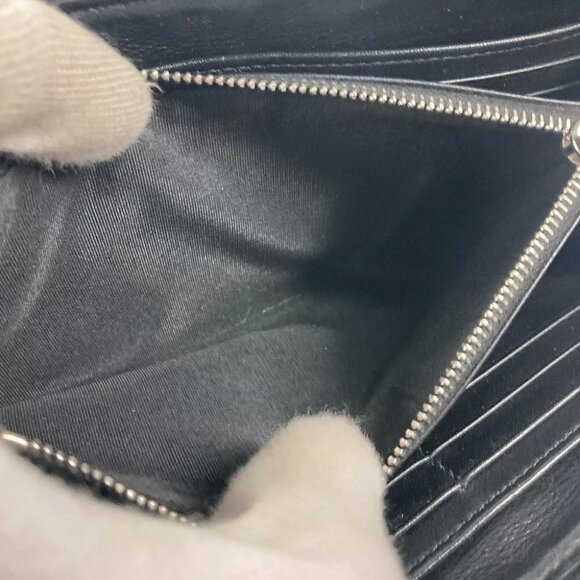 Dior KAWS collaboration Zip Around Long Wallet Long Wallet Nylon Black/pink - Picture 15 of 16